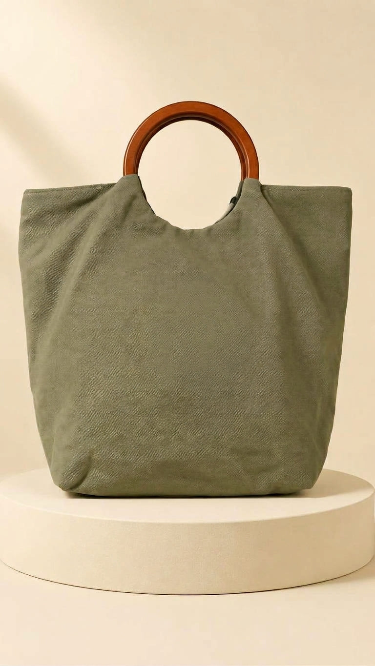 ★ Sac à main coton épais - Jeanne